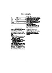 Land Rover Audio and Navigation System Manual, 2005 page 16