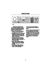 Land Rover Audio and Navigation System Manual, 2005 page 23