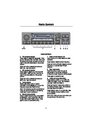 Land Rover Audio and Navigation System Manual, 2005 page 6