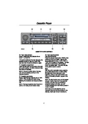 Land Rover Audio and Navigation System Manual, 2005 page 7