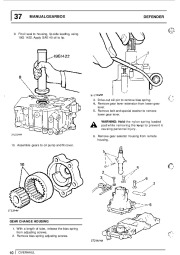 Land Rover Defender 90, 110, 130 Workshop Manual, 1999 page 14