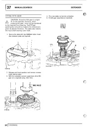 Land Rover Defender 90, 110, 130 Workshop Manual, 1999 page 32
