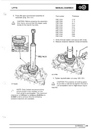 Land Rover Defender 90, 110, 130 Workshop Manual, 1999 page 33