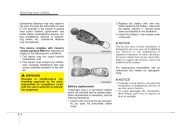2008 Kia Sorento Owners Manual, 2008 page 13