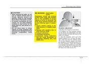 2008 Kia Sorento Owners Manual, 2008 page 30