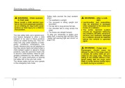 2008 Kia Sorento Owners Manual, 2008 page 37