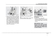 2008 Kia Sorento Owners Manual, 2008 page 42