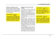 2008 Kia Sorento Owners Manual, 2008 page 46