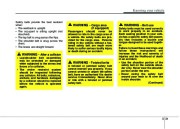 2010 Kia Rio Owners Manual, 2010 page 40
