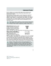 2007 Ford Focus Owners Manual, 2007 page 11