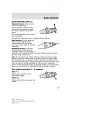 2007 Ford Focus Owners Manual, 2007 page 45