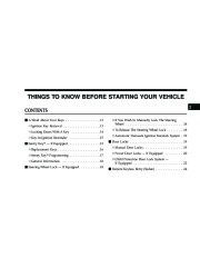 2008 Chrysler PT Cruiser Owners Manual, 2008 page 11