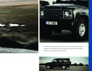 Land Rover Defender Catalogue Brochure, 2010 page 11