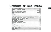 2003 Hyundai Accent Owners Manual, 2003 page 14