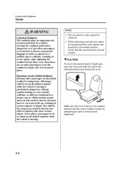 2006 Mazda 5 Owners Manual, 2006 page 18