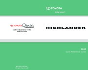 2008 Toyota Highlander Reference Owners Guide page 1