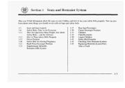 1997 Cadillac Seville Owners Manual, 1997 page 16