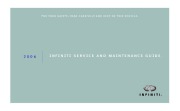 2006 Infiniti G35 Service Maintenance Guide page 1
