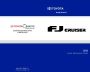 2008 Toyota FJ Cruiser Reference Owners Guide page 1
