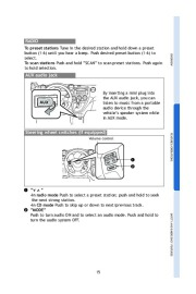 2010 Toyota Matrix Quick Reference Owners Guide, 2010 page 17