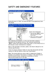 2010 Toyota Matrix Quick Reference Owners Guide, 2010 page 22