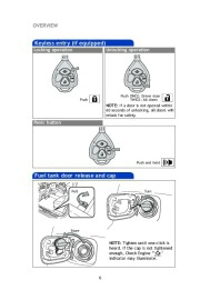 2010 Toyota Matrix Quick Reference Owners Guide, 2010 page 8