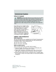 2010 Ford Fusion Owners Manual, 2010 page 38