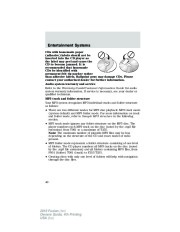 2010 Ford Fusion Owners Manual, 2010 page 40
