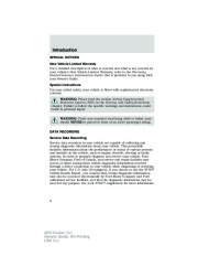 2010 Ford Fusion Owners Manual, 2010 page 6