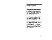 1996 Ford Taurus Owners Manual, 1996 page 11