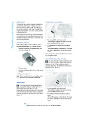 2009 BMW 6-Series 650i E63 E64 M6 Owners Manual, 2009 page 42