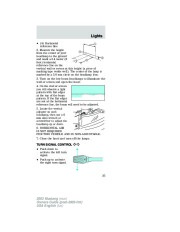 2003 Ford Mustang Cobra Owners Manual, 2003 page 35