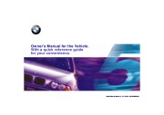 2000 BMW 5 Series 528i 540i E39 Owners Manual, 2000 page 1
