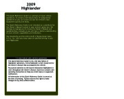 2009 Toyota Highlander Quick Reference Owners Guide, 2009 page 2