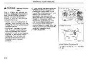 2004 Kia Spectra Owners Manual, 2004 page 42