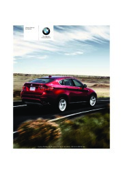2011 BMW X5 X6 Series xDrive35i 50i 35d E70 E71 E72 Owners Manual, 2011 page 1