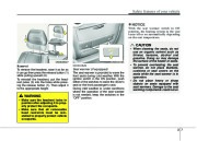 2010 Kia Magentis Owners Manual, 2010 page 21