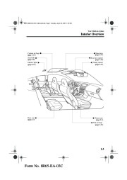 2004 Mazda RX 8 Owners Manual, 2004 page 10