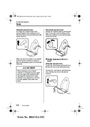 2004 Mazda RX 8 Owners Manual, 2004 page 15