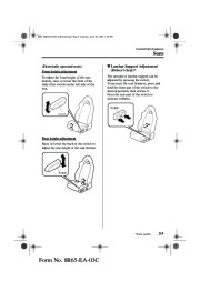 2004 Mazda RX 8 Owners Manual, 2004 page 16