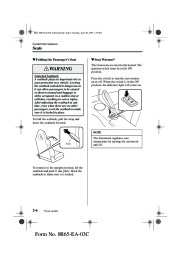 2004 Mazda RX 8 Owners Manual, 2004 page 17