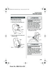 2004 Mazda RX 8 Owners Manual, 2004 page 22