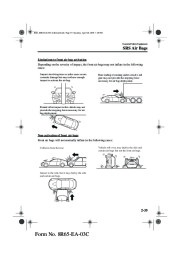 2004 Mazda RX 8 Owners Manual, 2004 page 46