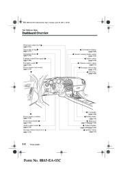 2004 Mazda RX 8 Owners Manual, 2004 page 9