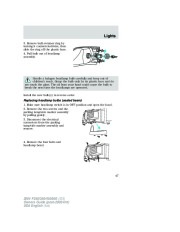 2004 Ford F-250 F-350 F-450 F-550 Owners Manual, 2004 page 47