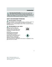 2004 Ford F-250 F-350 F-450 F-550 Owners Manual, 2004 page 5