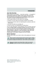 2004 Ford F-250 F-350 F-450 F-550 Owners Manual, 2004 page 7