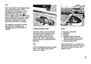 1992 Mercedes-Benz 300SE 400SE 500SEL W140 Owners Manual, 1992 page 31