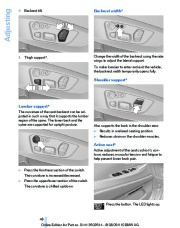 2010 BMW 5 Series 550i Gran Turismo F07 Owners Manual, 2010 page 48