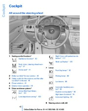 2011 BMW 7-Series ActiveHybrid 7 L F01 F02 Owners Manual, 2011 page 12
